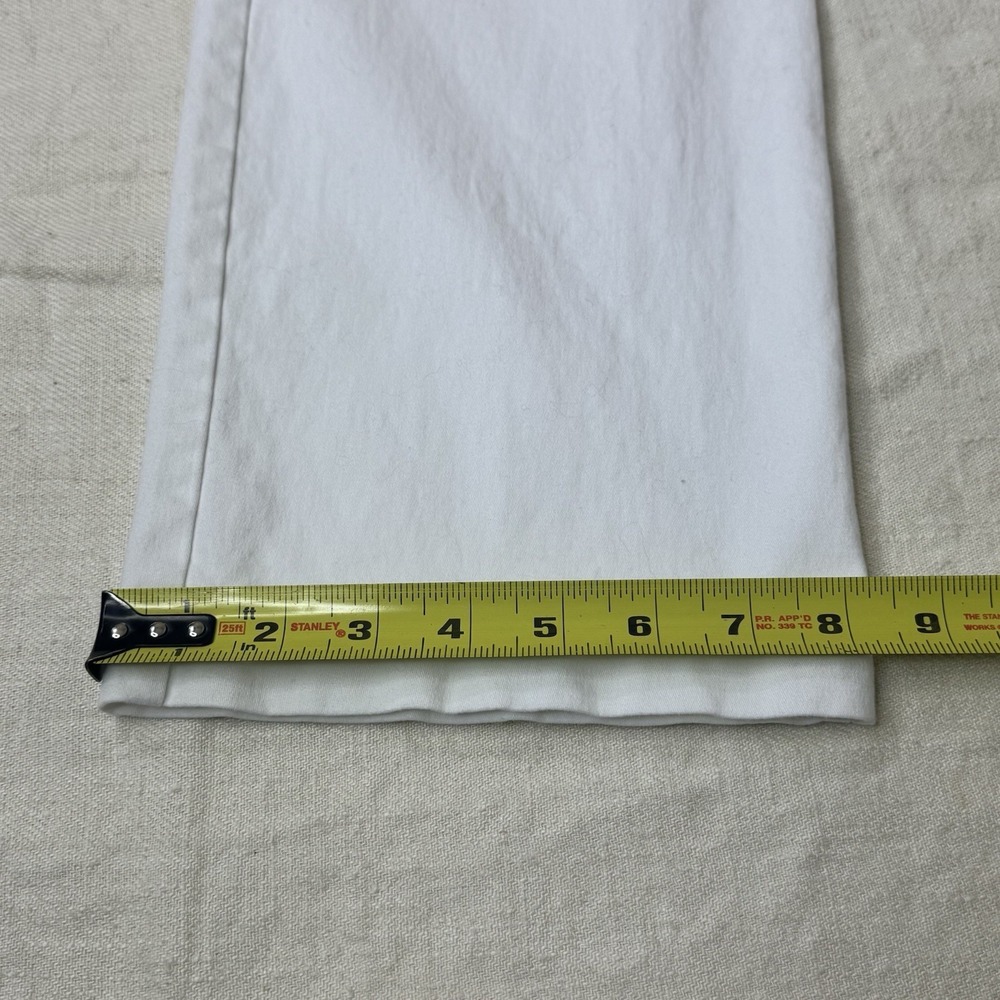 Gloria Vanderbilt‎ Charlene Women's White Stretch Pants 5 design Pockets Size 12 - Picture 10 of 14